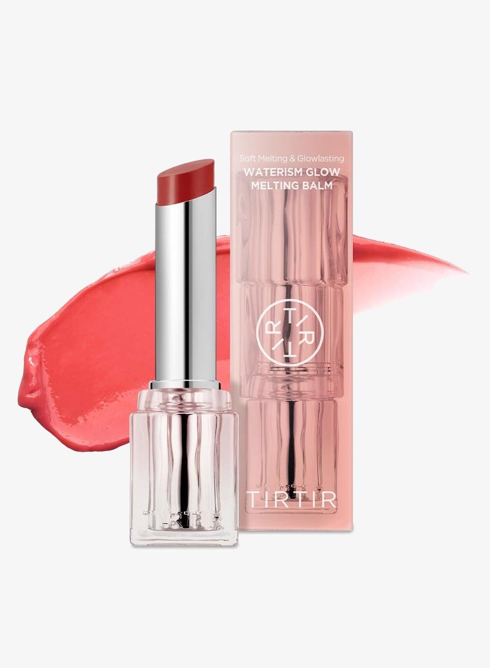 WATERISM GLOW MELTING BALM 02 MERRY CORAL: Radiant Shine - Image 1