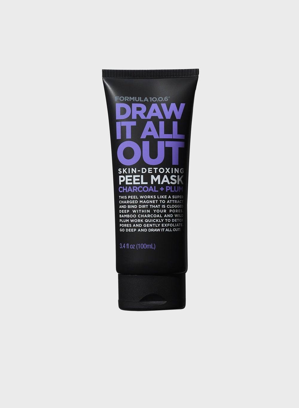 Draw It All Out - Charcoal & Wild Plum Peel Mask - Image 1