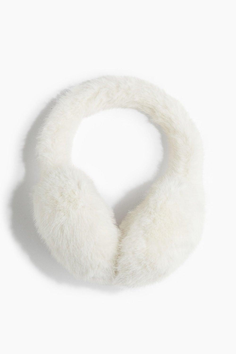 H&M Fluffy Earmuffs: Chic Winter Comfort - Image 1