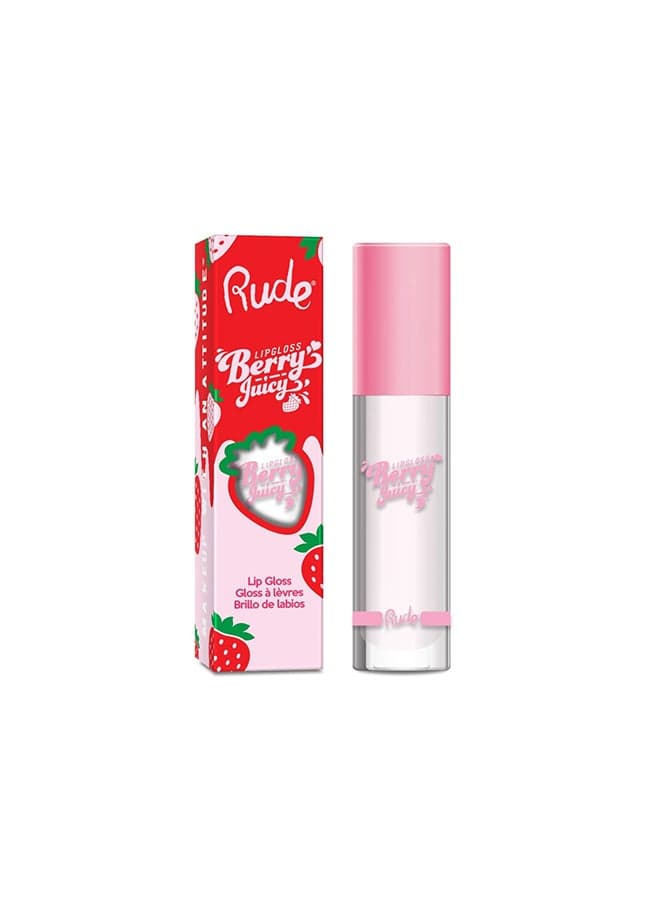 Berry Juicy Lip Gloss Pure - Luscious Shine, No Stickiness - Image 1