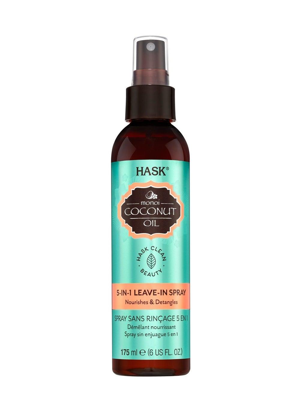 Hask Coconut Oil 5-in-1 Leave-In Hair Spray 175ml - Image 1