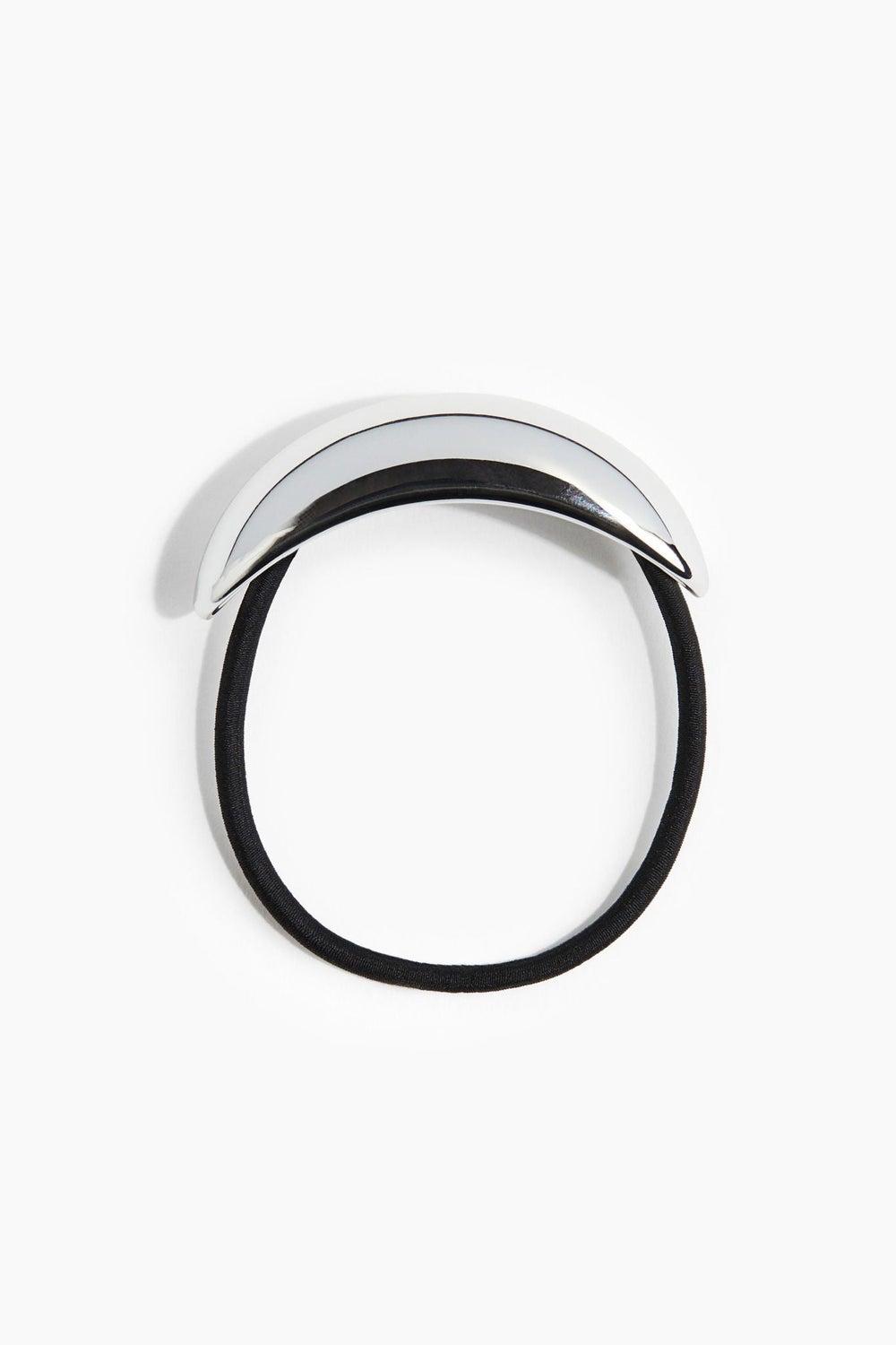 Chic Metal Buckle Hair Elastic for Elegant Styles - Image 1