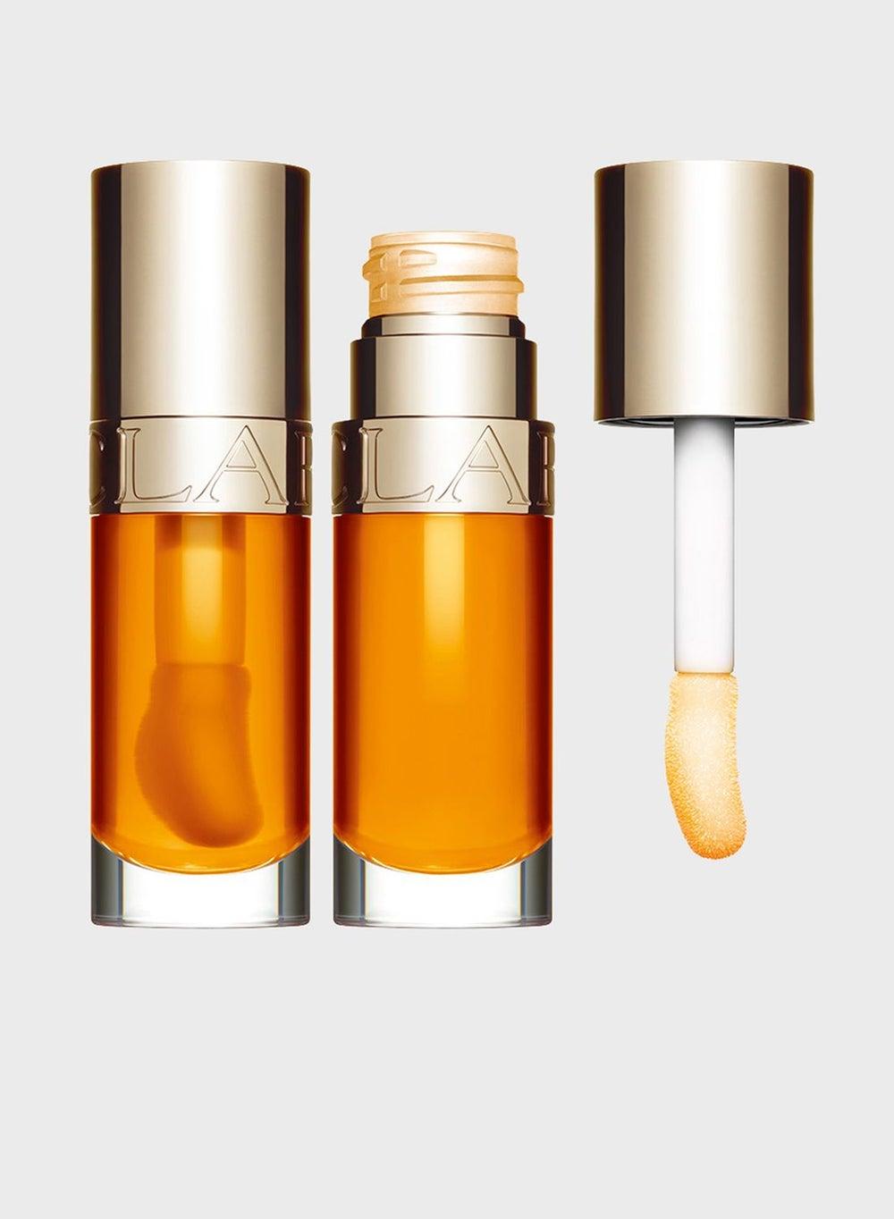 Clarins Lip Comfort Oil 01: Enhanced Natural Gloss - Image 1