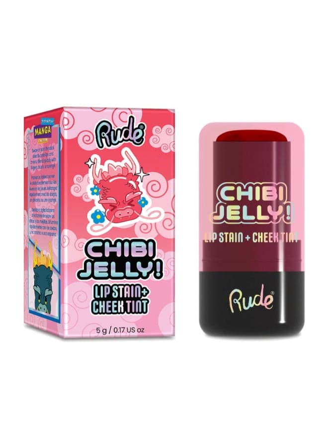 Chibi Manga Sakura Jelly! Lip & Cheek Stain - Lush & Hydrating - Image 1