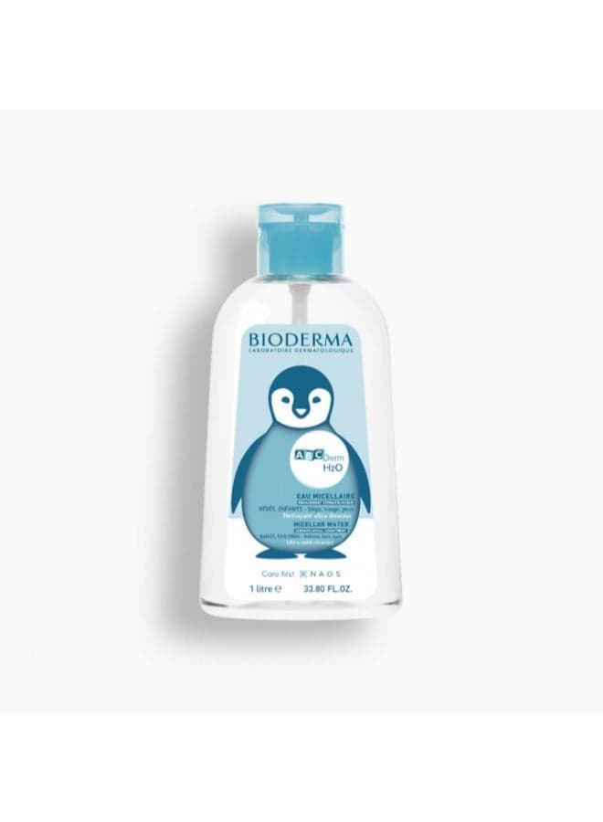 ABCDerm H2O Micellar Water for Sensitive Skin, 100ml - Image 1