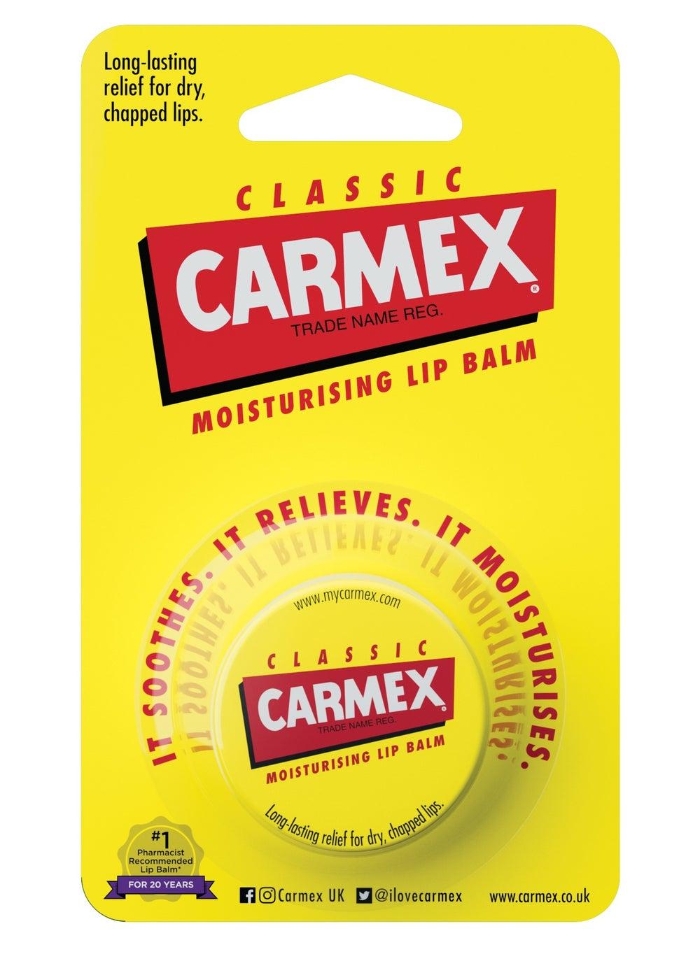 CARMEX Classic Original Lip Balm Pot - Iconic Moisturizer - Image 1