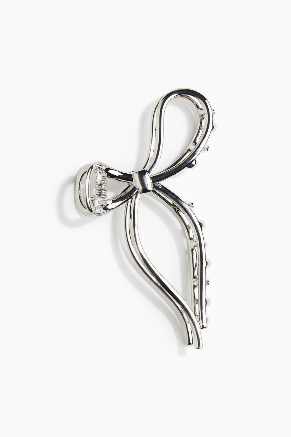Elegant Bow-Shape Zinc Hair Claw by H&M - Image 1