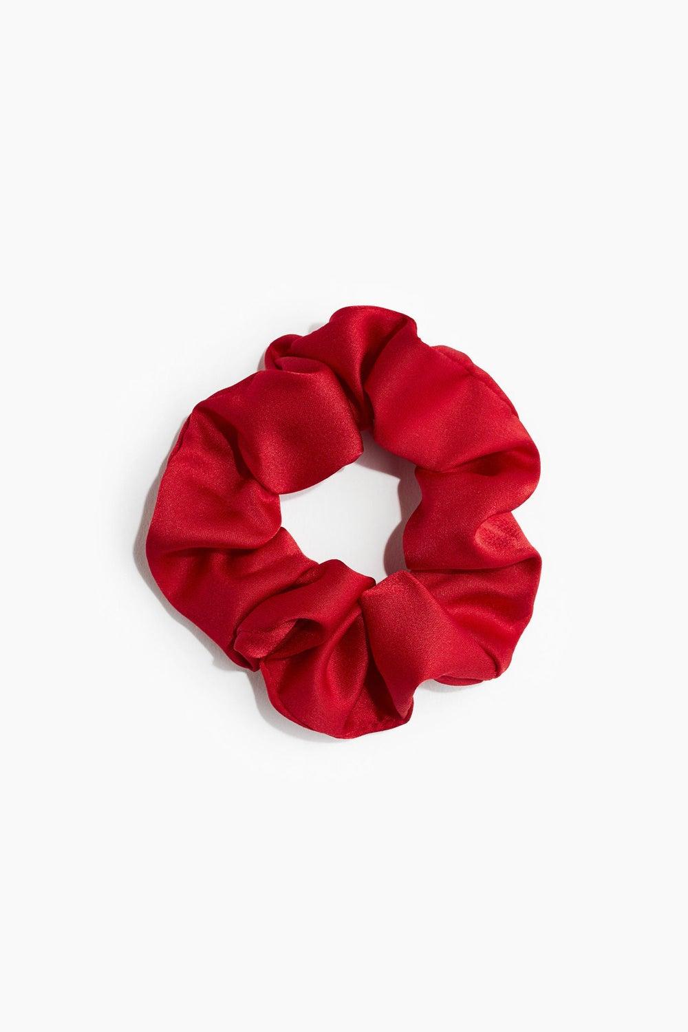 Satin Elegance Hair Scrunchie – Gentle, Glossy Finish - Image 1