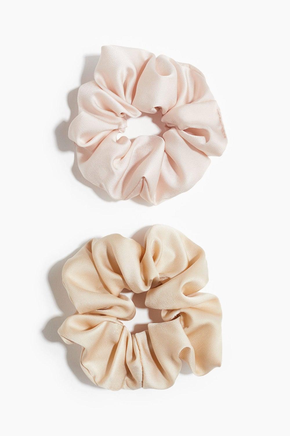 Luxury Duo Scrunchie Set - Gentle & Stylish - Image 1