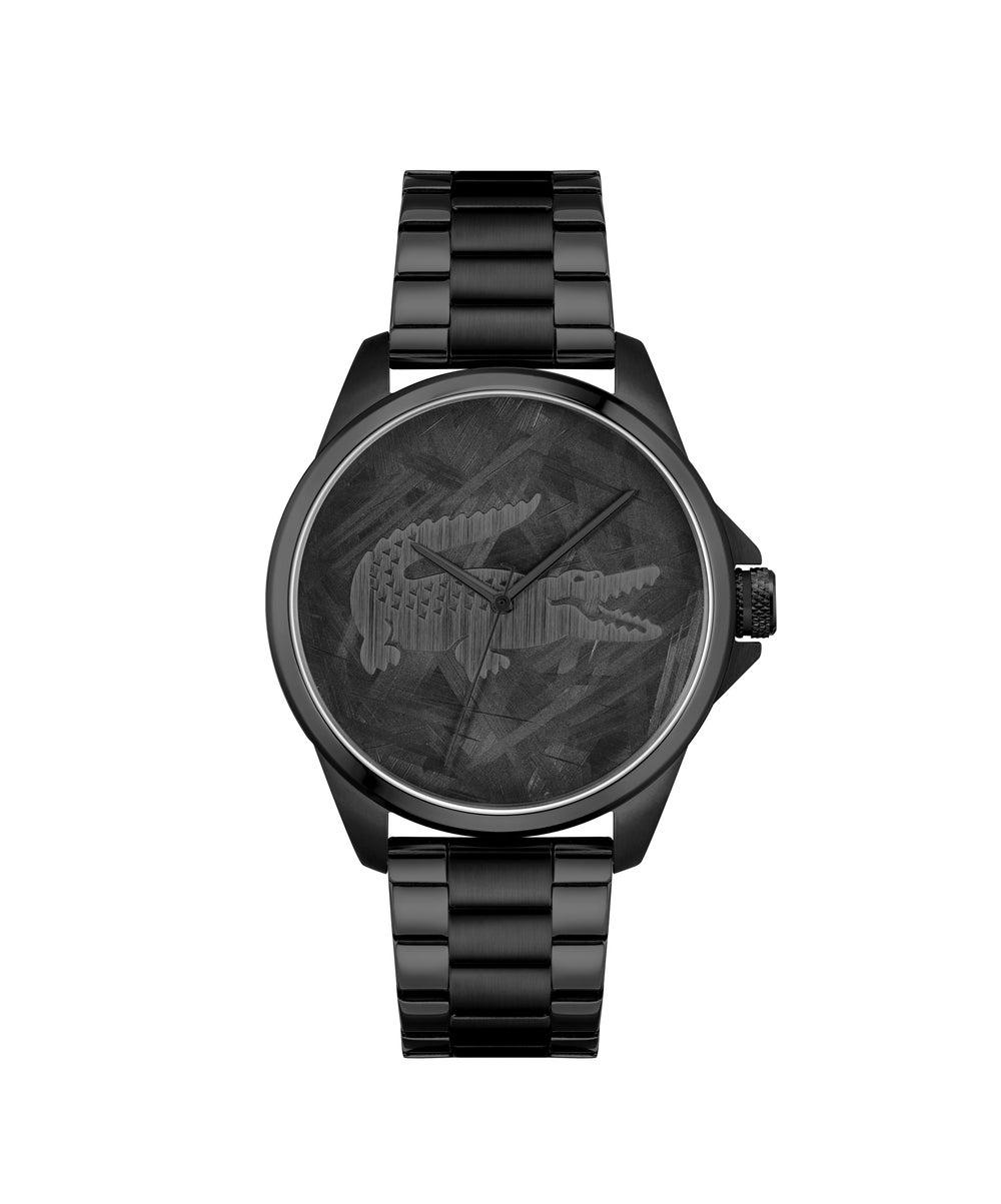 Lacoste Le Croc Black Steel Analogue Watch 2011396 - Image 1