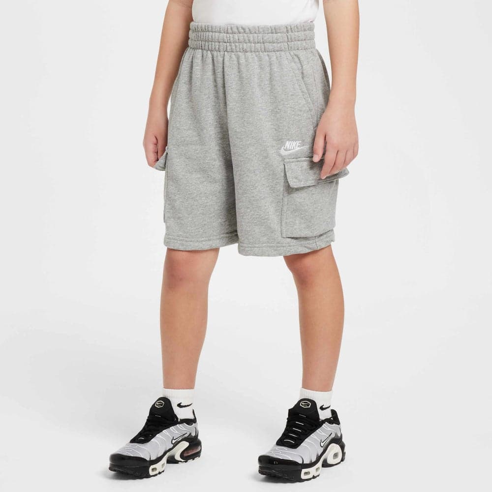 Nike Kids Club French Terry Cargo Shorts Nkhj2689 - Image 1