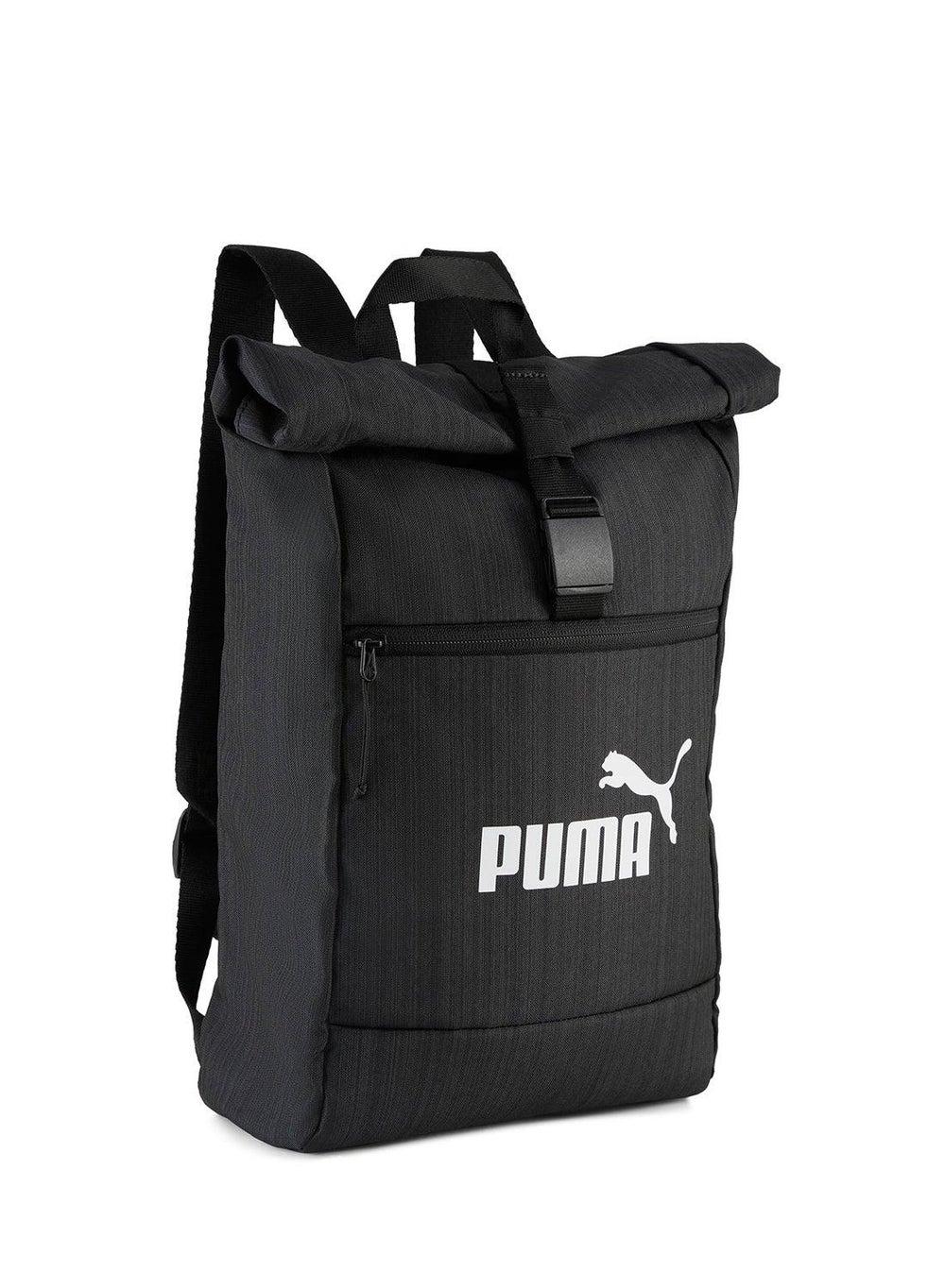 Puma Small Base Logo Backpack 9170601 Black - Image 1