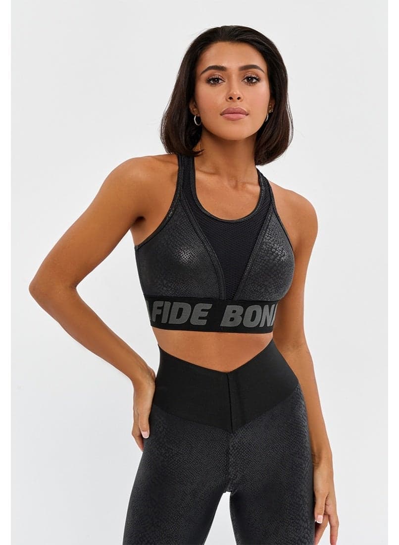Bona Fide High Impact Sports Bra Top For Top Snake - Image 1