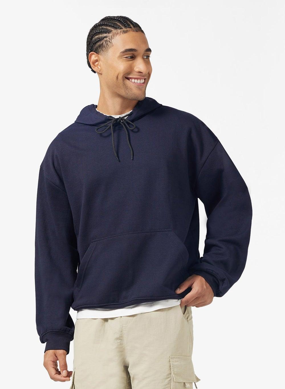 Ad Hd 117 Navy Back Graphic Hoodie - Image 1