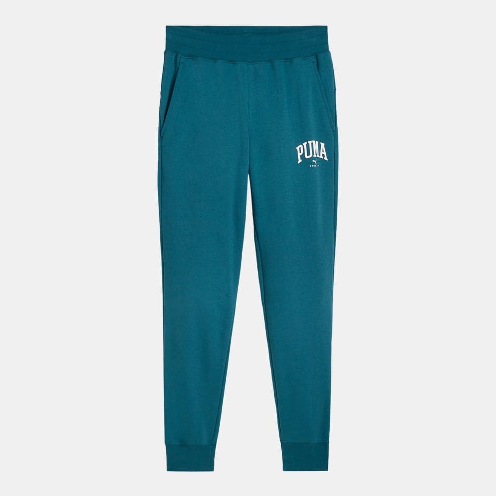 PUMA Men's Squad Logo Slim Sweatpants Teal - Image 1