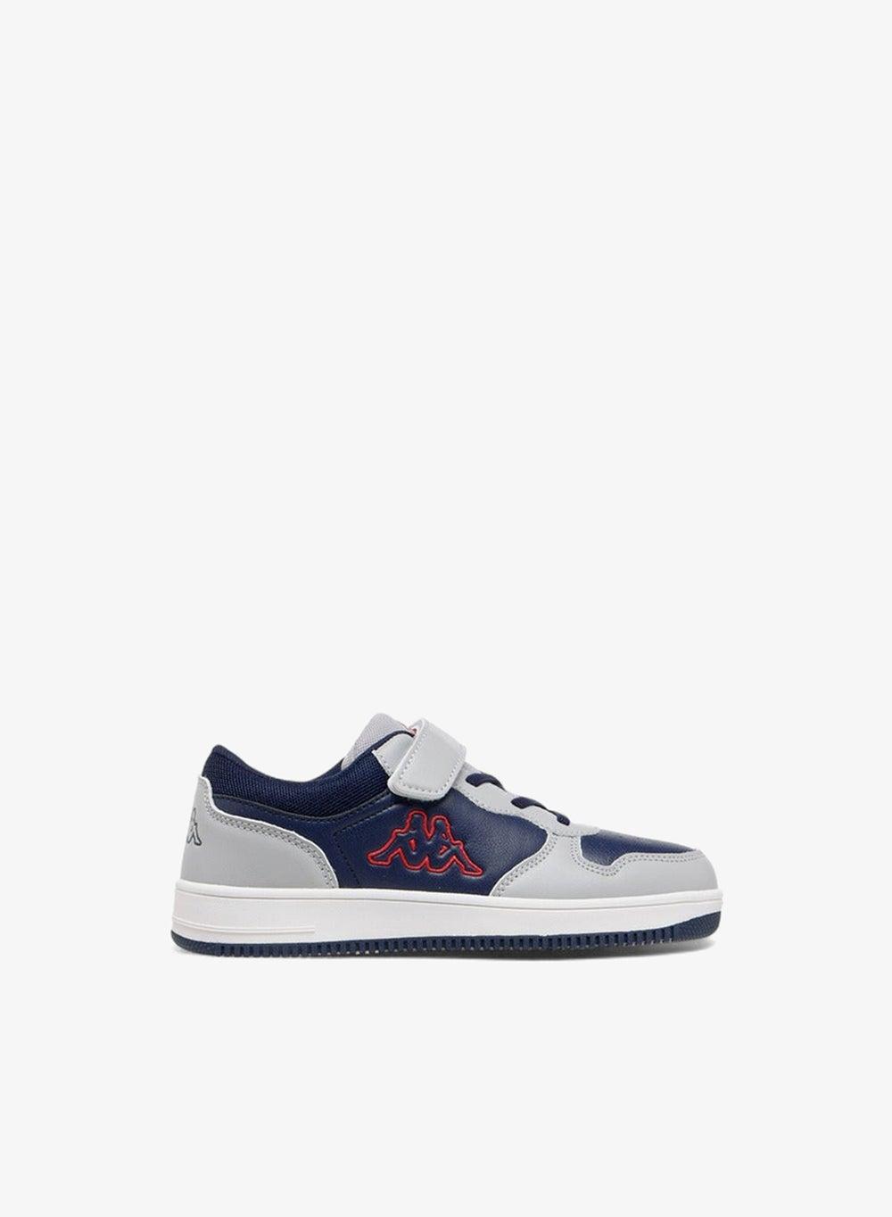 Boys’ Grey Colourblock Low Ankle Sneakers CK22531BP - Image 1