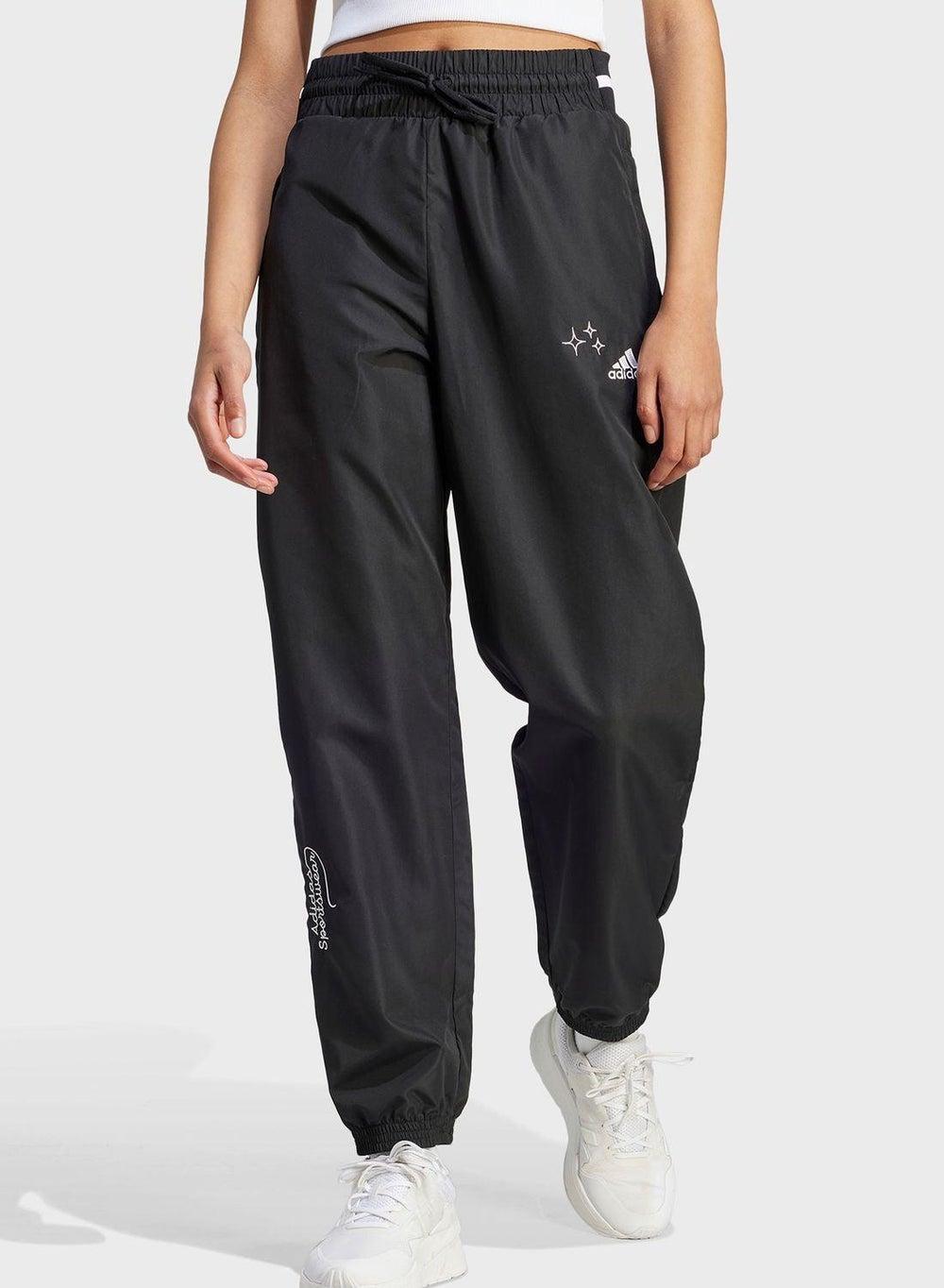 adidas W BLUV Q3 Woven Pants Black - Image 1