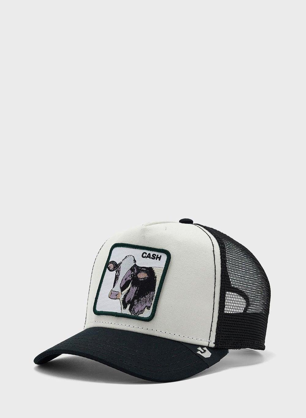 Cash Cow Curved Peak Graphic Mesh Cap - Image 1