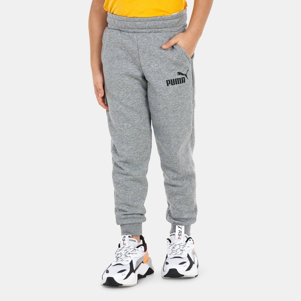 Kids Essentials Logo Slim Fit Sweatpants Grey - Image 1
