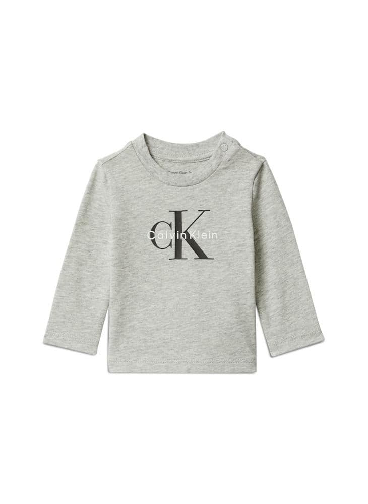 Calvin Klein Infant Logo Crew Neck T-Shirt In0In00335P41 - Image 1