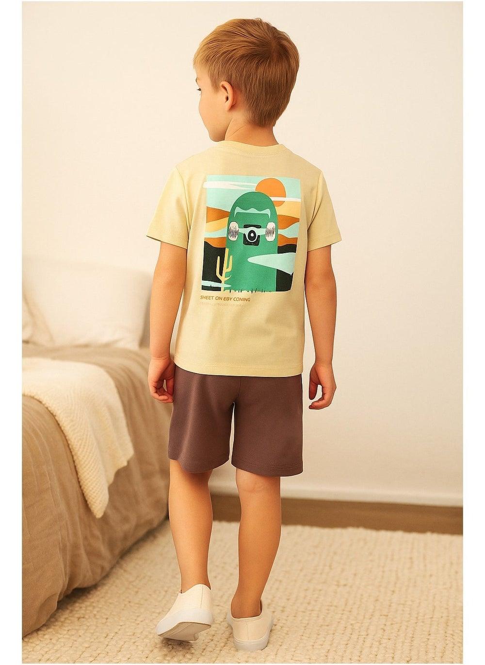 Victor & Jane Ride the Streets Boys T-Shirt - Image 1