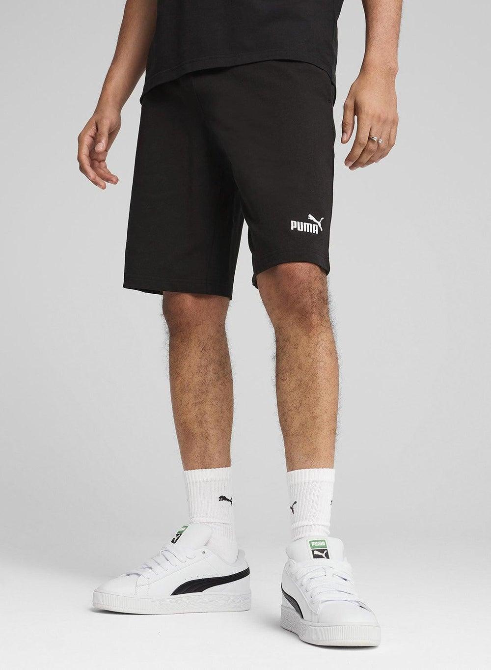 PUMA 10" Essential Logo Cotton Shorts - Image 1