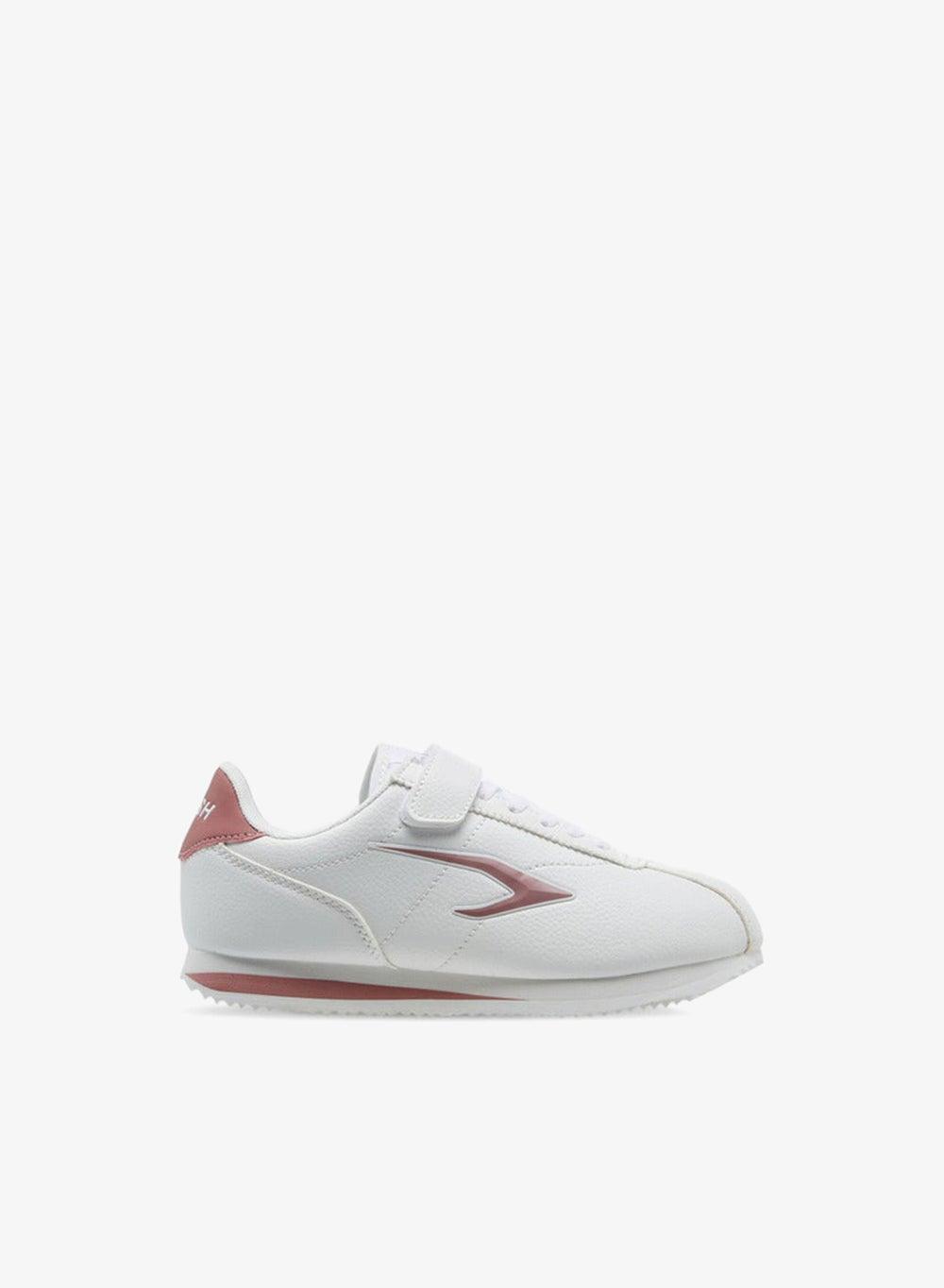 Girls’ White Textured Sports Sneakers 14Rx5 10810Gp - Image 1