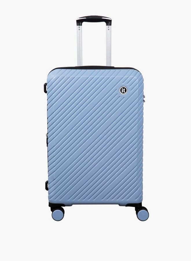 Recline 20 Textured ABS Cabin Trolley – Blue - Image 1