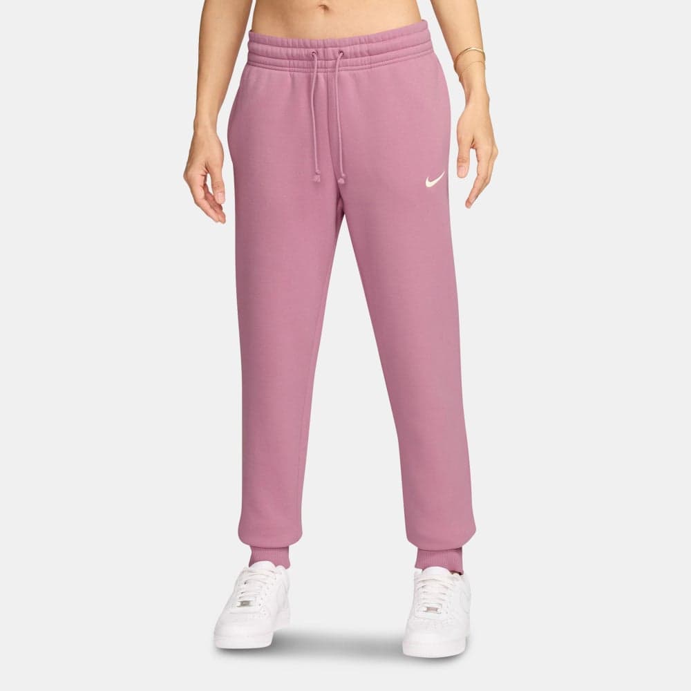 Nike Phoenix Fleece Women’s Mauve Sweatpants - Image 1
