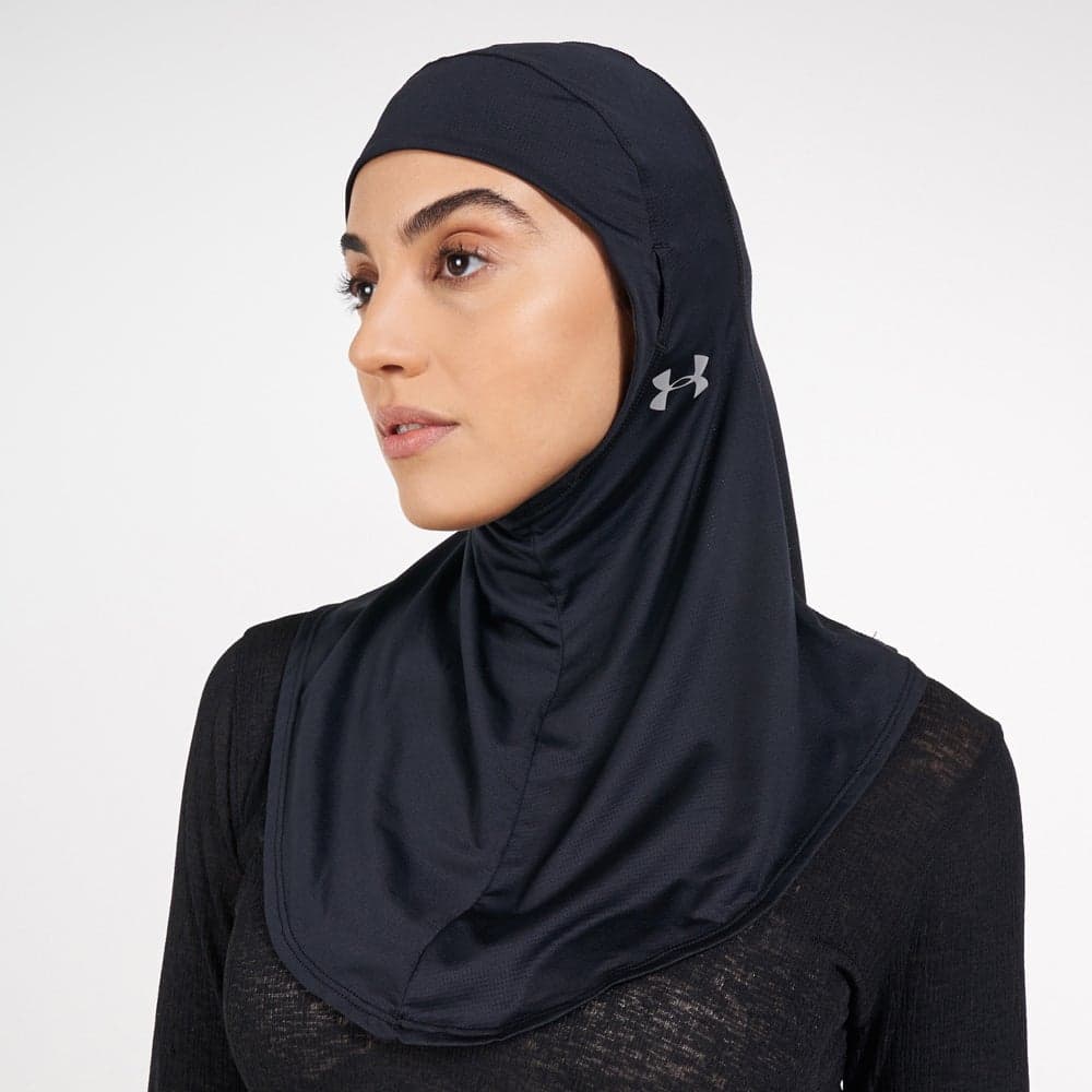 UA Sport Hijab Black Breathable Performance Fit - Image 1