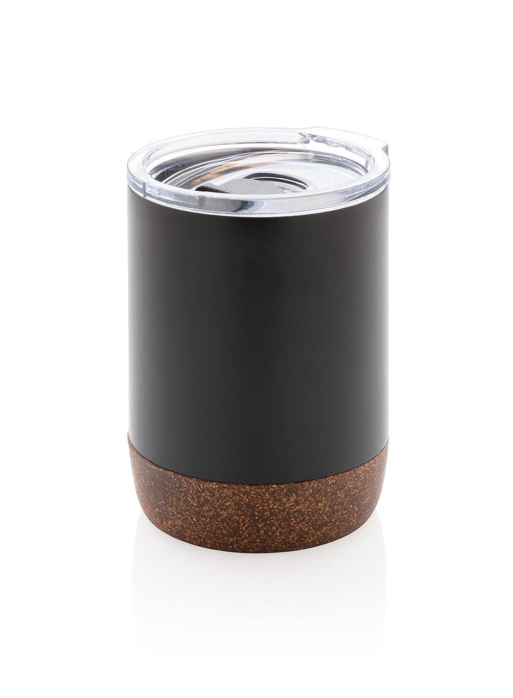 GOUDA Hans Larsen Vacuum Mug Cork Base Black - Image 1