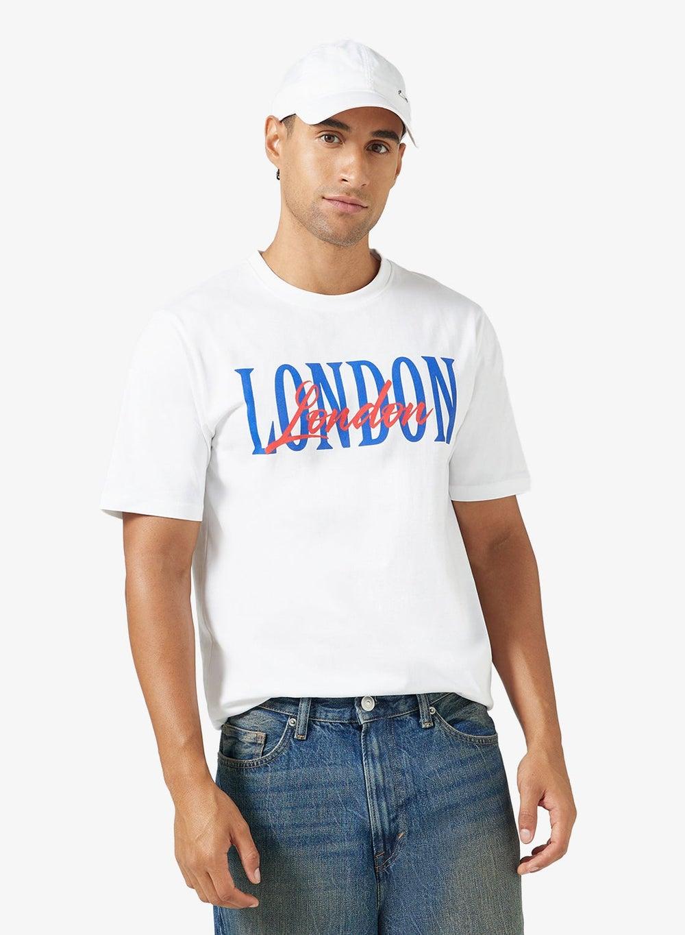 Arcatee02 Classic Logo Graphic White T-Shirt - Image 1