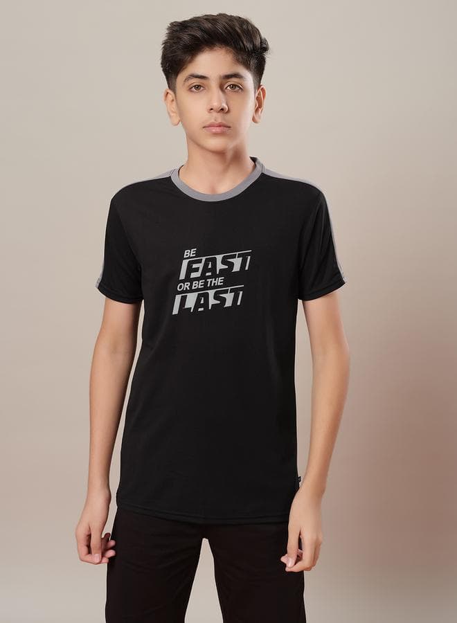 Technosport Color Block Regular Fit Boys T-Shirt 2112966901 - Image 1