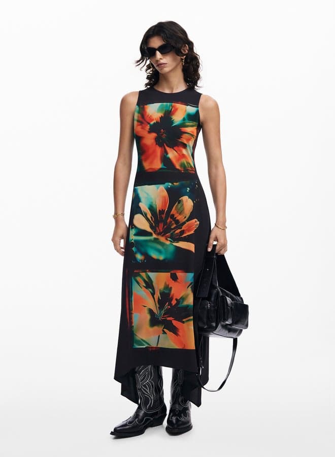 Floral Print Maxi Dress 24Wwvkxs 2000 - Image 1
