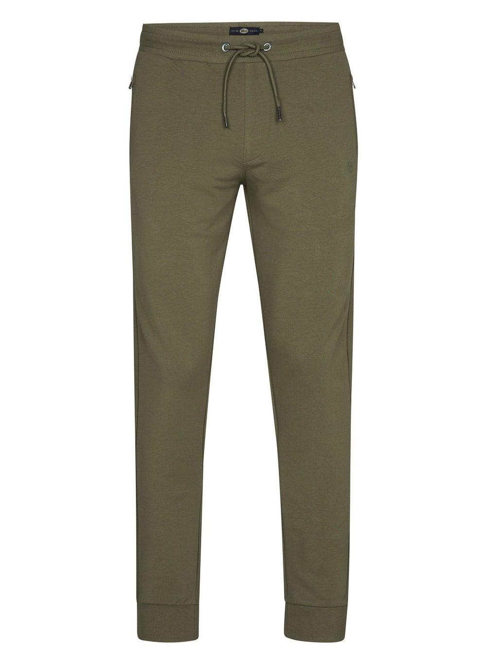 Olive Slim Fit Men’s Casual Jogging Sweatpants - Image 1