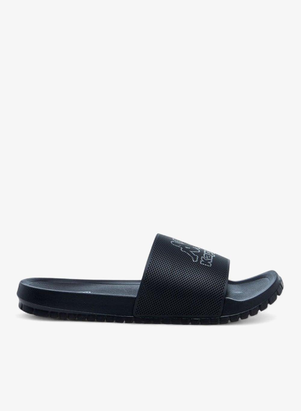 Kappa HR1298M Men’s Logo Slide Sandals Black - Image 1