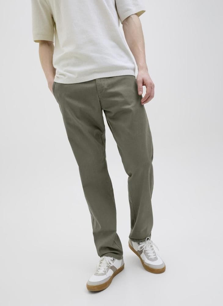 Slim Fit Brown Chino Pants 12275004 - Image 1