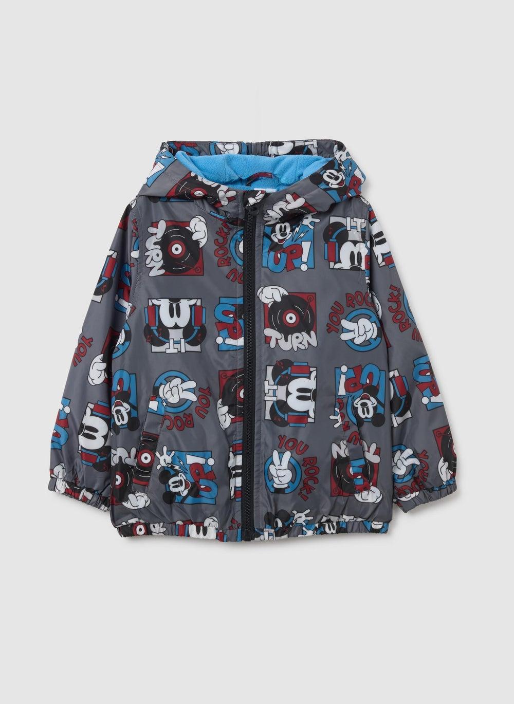 Disney Multicolor Quilted Hooded Jacket for Boys - Image 1