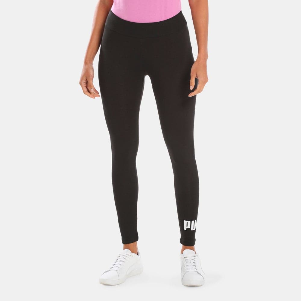 Essentials Logo Black High-Rise Skinny Leggings - Image 1