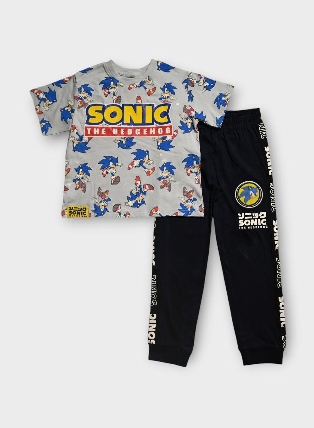 Sonic the Hedgehog Blue T-Shirt & Pajama Set - Image 1