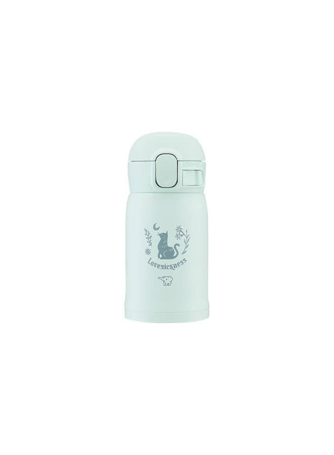 Zojirushi SM-WP24 Ash Green Vacuum Bottle 0.24L - Image 1