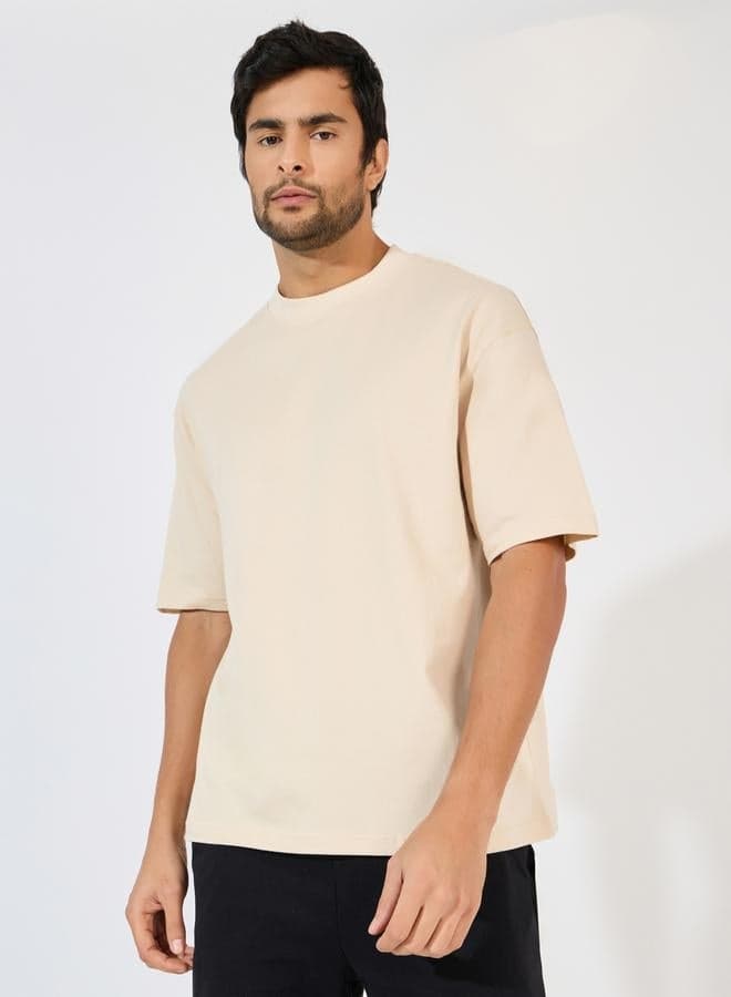Oversized Mock Neck T-Shirt 7003892711 - Image 1