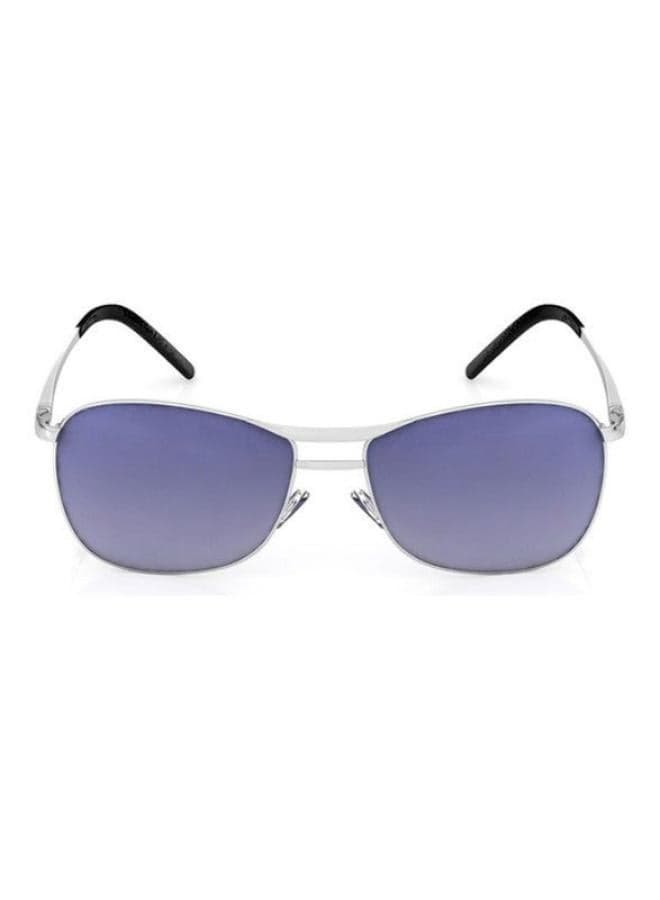 Grey Navigator Aviator Sunglasses M032BU1|60 - Image 1