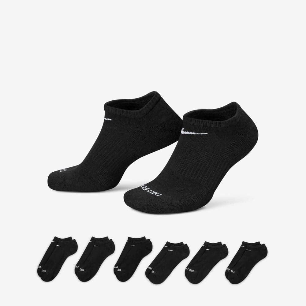 Men’s Everyday Plus Cushioned No-Show Socks 6-Pack - Image 1