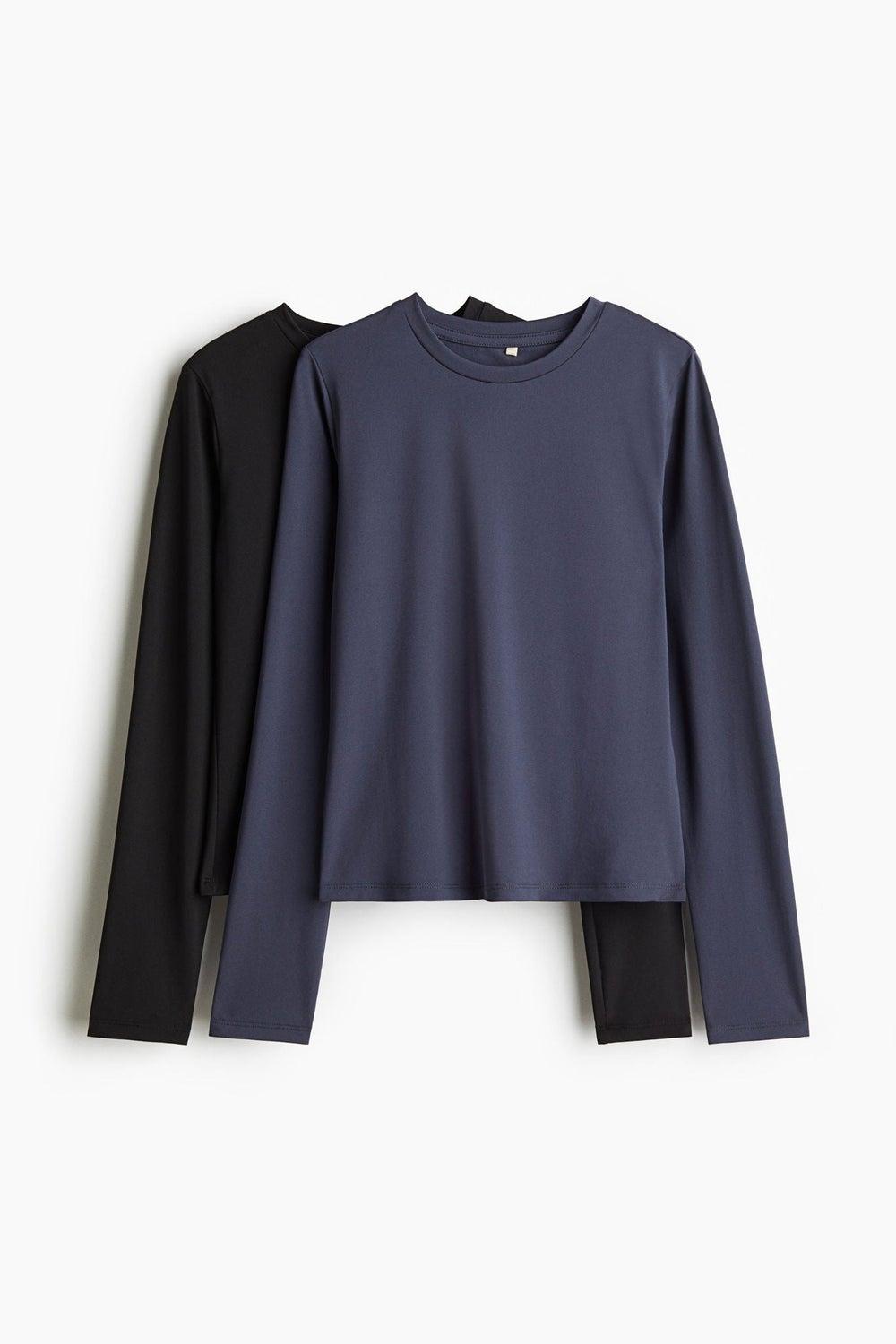 2-Pack DryMove™ Long Sleeve Sports Tops - Image 1