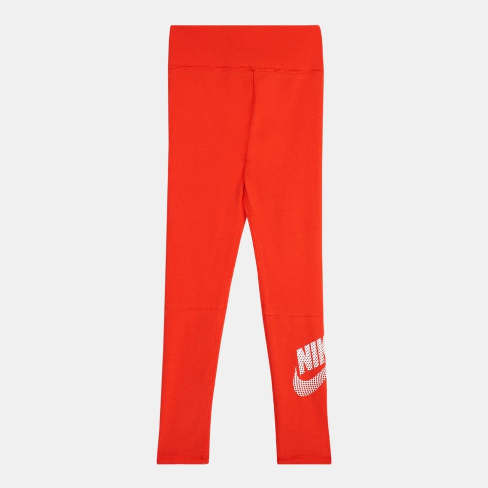 Girls’ Red Dance Leggings High-Waist Futura Fit - Image 1