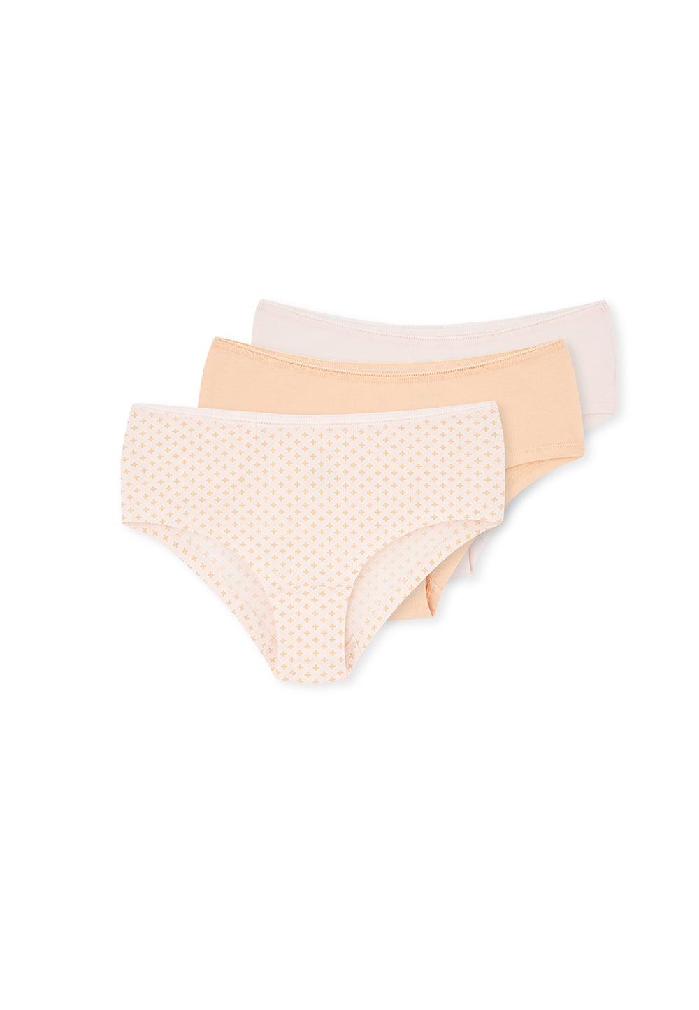 3-Pack Geometric Mid Rise Cotton Hipster 24Aw27546Ma 715 - Image 1