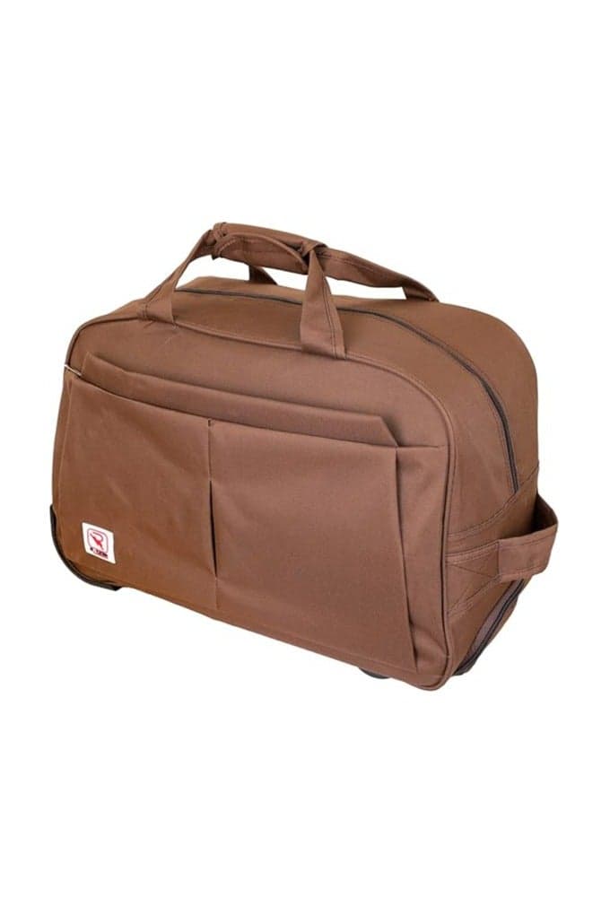REFLECTION Boat Shape 4-Wheel Trolley 63cm Brown - Image 1