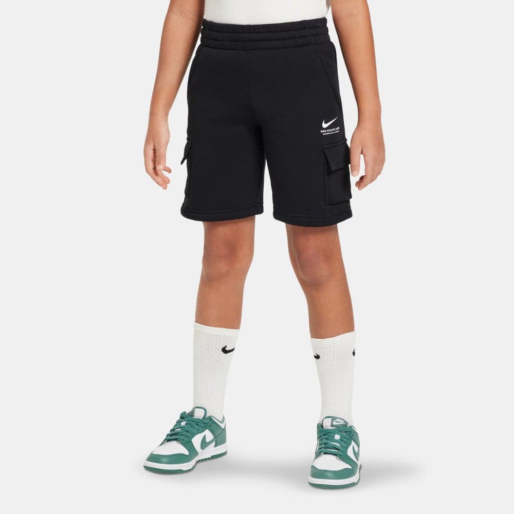 Nike Kids Standard Issue Cargo Shorts Black - Image 1