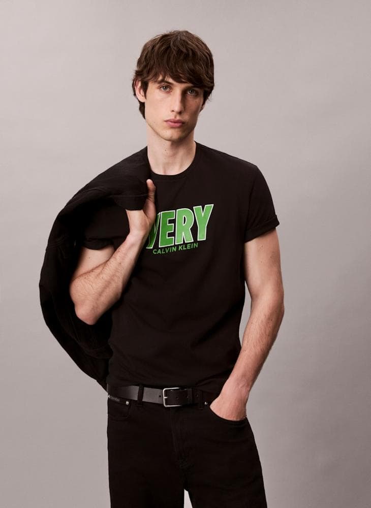 Calvin Klein Very Graphic Relaxed Cotton T-Shirt - Image 1